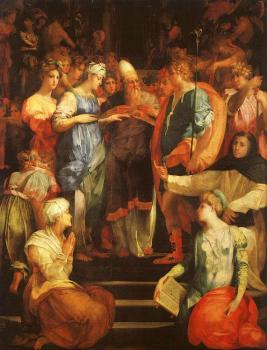 Rosso Fiorentino : Marriage of the Virgin